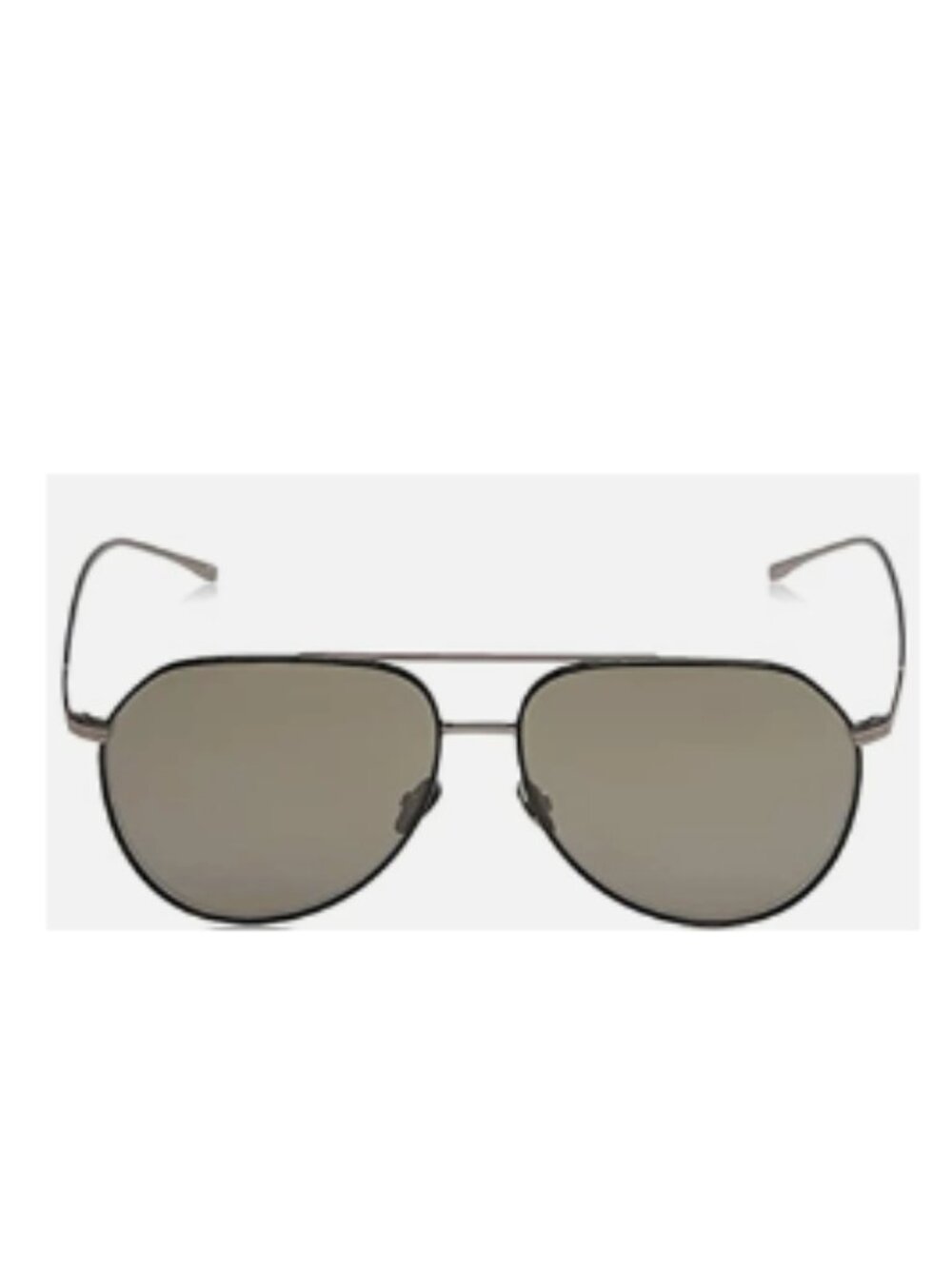 New Original Lacoste Pilot Unisex Sunglasses L209S (033) Silver/black